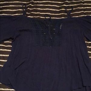 Navy Blue Top